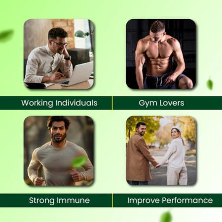 Cipzer Gokshura 60 Capsules | Supports Mens Vitality| Libido & Reproductive Wellness