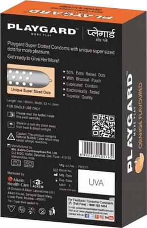 Playgard More Play Super Dotted Orange 10