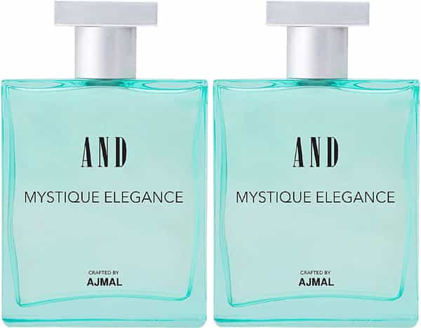 And Mystique Elegance Eau De Parfum Pack Of 2 Crafted By Ajmal - 100 Ml