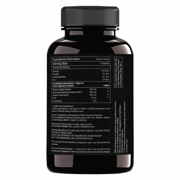 Tq Wellness Keto Advanced Weight Loss Capsule| Fat Burner With Garcinia Cambogia-60'S Capsules