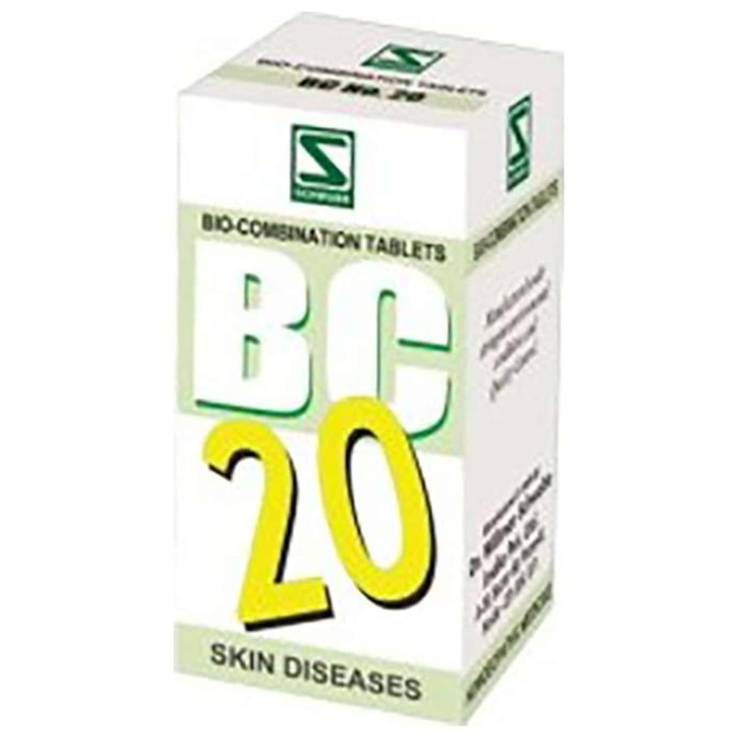 Dr. Willmar Schwabe India Bio-combination 20 (bc 20) Tablet 550 No's