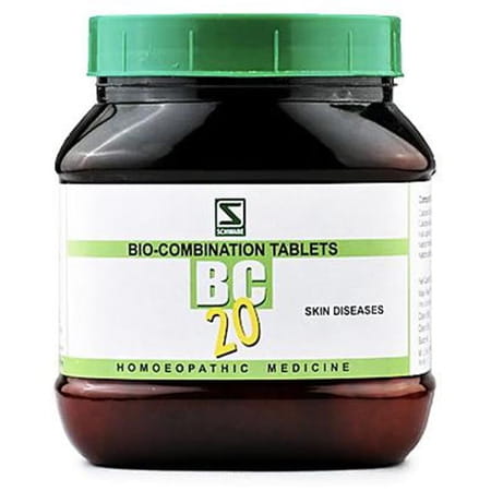 Dr. Willmar Schwabe India Bio-Combination 20 (Bc 20) Tablet 550 No'S