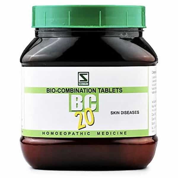 Dr. Willmar Schwabe India Bio-Combination 20 (Bc 20) Tablet 550 No's
