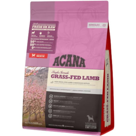 Acana Grass-Fed Lamb Dry Dog Food | Grain Free Dog Food For All Life Stages | 11.4 Kg