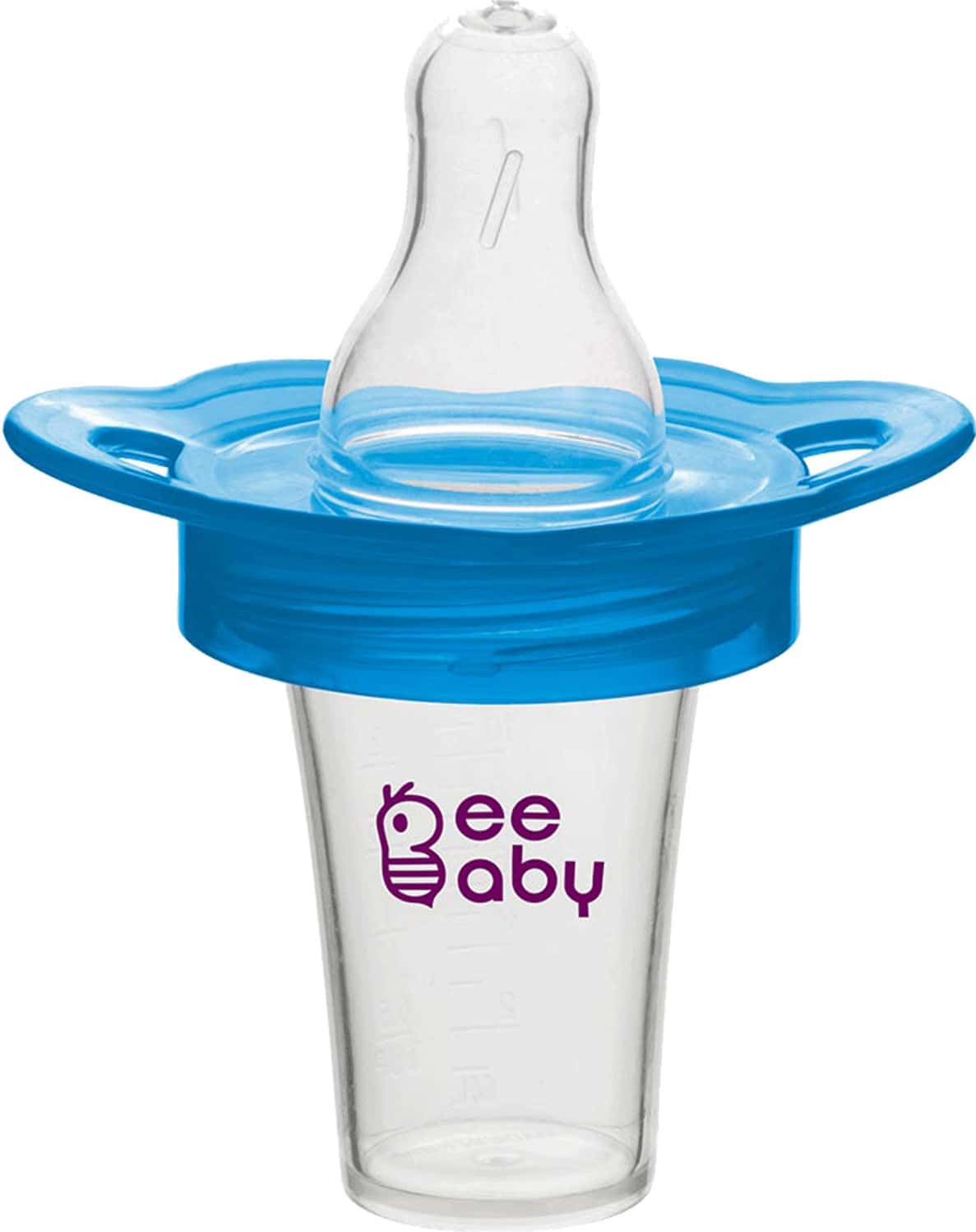 Beebaby Medicine Dispenser With Soft Silicone Nipple For Newborn. (Blue)
