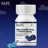 Inlife Melatonin 10Mg With Tagar 250Mg | May Support Restful Sleep | Relaxation | 60 Tablets