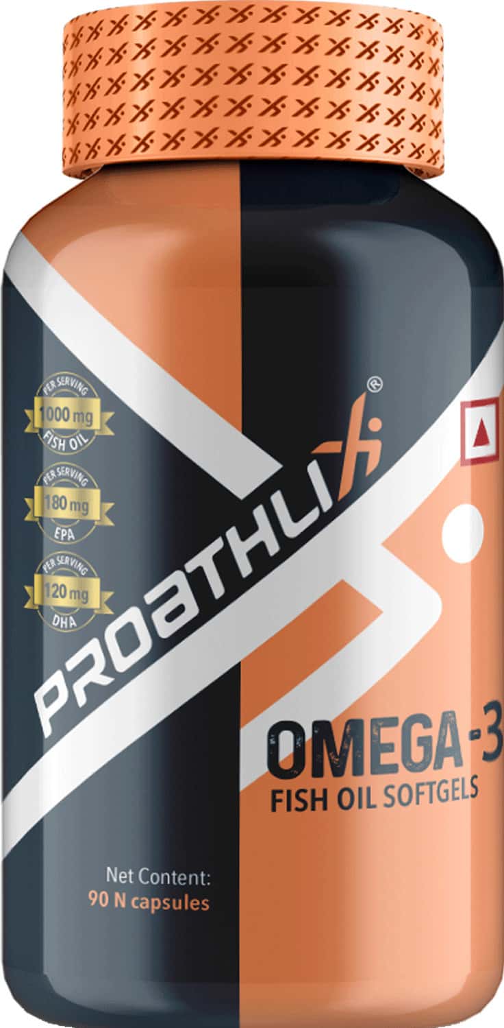 Proathlix Omega 3 Fish Oil Softgels 90 N