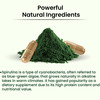 Cipzer Spirulina Capsule |Improve Muscle Strength | Endurance And Reduces Blood Pressure-30 Capsules