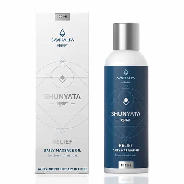 Savikalpa Relief Oil With Vijaya Extracts To Help Combat Arthritis And Ease Joint Pain |100Ml