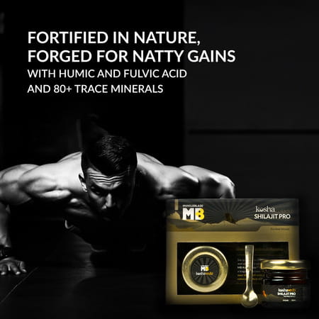 Muscleblaze Koshaveda Ashwagandha 500mg | 60 Tablets With Shilajit Pro | 20 G Resin | For Immunity