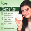 Bake 2% Salicylic Soap With Niacinamide For Body Acne & Dark Spots (Pack Of 3)