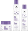 Schwarzkopf Professionals Bonacure Frizz Away Shampoo 250Ml + Conditioner 200Ml + Treatment 200Ml