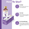 Go Woo 100% Pure Lavender Oil Steam Distilled Virgin 50 Ml