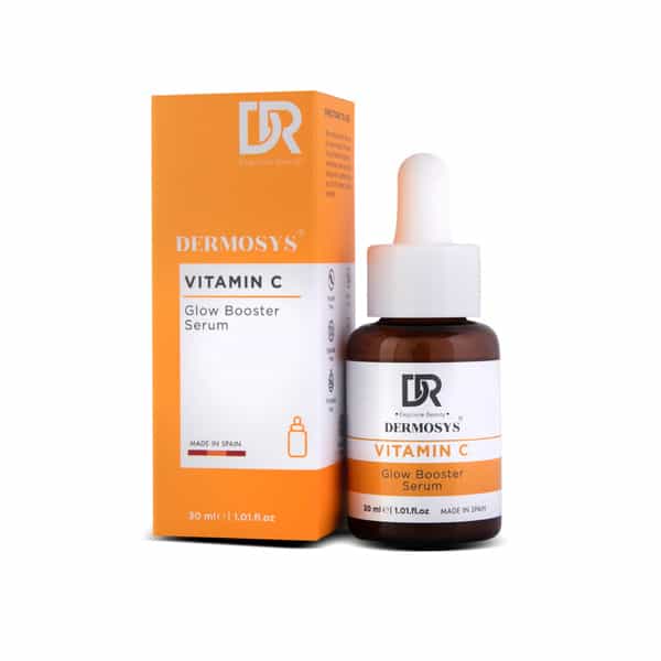 Dermosys Vitamin C Glow Booster Serum For Brightening & Depigmentant | For All Skin Types - 30Ml