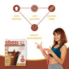 Obesigo | For Weight Management | Chocolate Flavour | Box (350Gm | 7 Sachets )