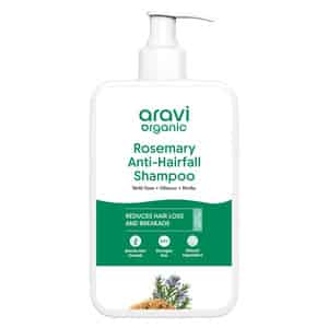 Aravi Organic Rosemary Anti-hairfall Hair Shampoo - Strengthens Hair - 200ml