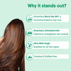 Aravi Organic Rosemary Anti-Hairfall Hair Shampoo - Strengthens Hair - 200Ml