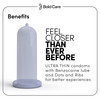 Bold Care Mutual Pleasure Dotted (576 Dots), Ribbed & D-Lay Condoms|With Disposable Pouches - 10 Pcs