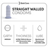 Bold Care Mutual Pleasure Dotted (576 Dots), Ribbed & D-Lay Condoms|With Disposable Pouches - 10 Pcs