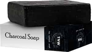 Tnw The Natural Wash Handmade Activated Charcoal Soap With Anti-pollution Effect - 100 Gm