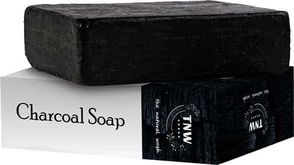Tnw The Natural Wash Handmade Activated Charcoal Soap With Anti-Pollution Effect - 100 Gm