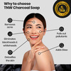 Tnw-The Natural Wash Handmade Activated Charcoal Soap With Anti-Pollution Effect - 100 Gm