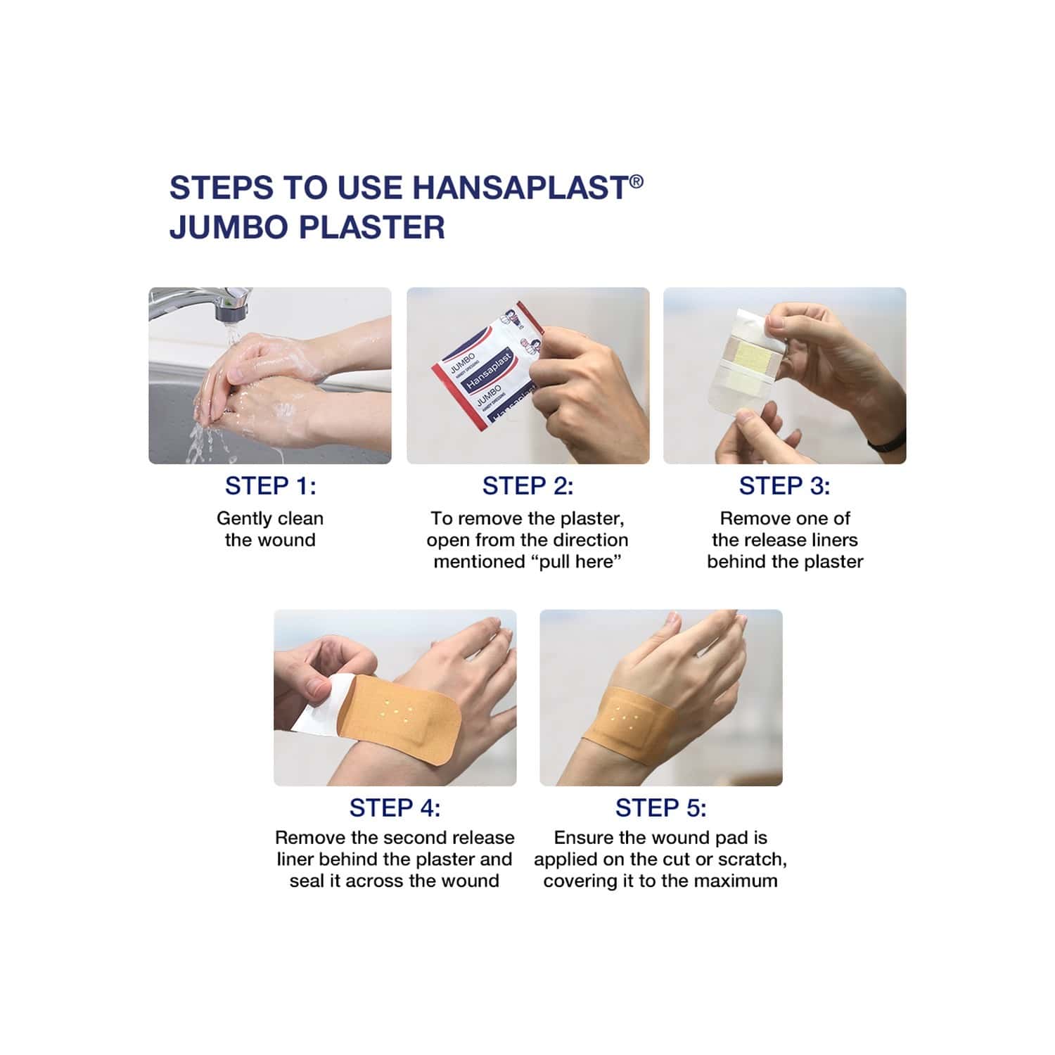 Buy Hansaplast Jumbo Bandage Packet Of 2 Online & Get Upto 60 OFF at