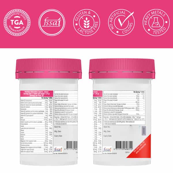 Swisse Ultivite Women's Multivitamin For Energy Stamina Vitality And Mental Performance - 60 Tablets