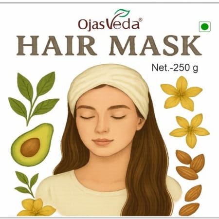 Ojasveda Hairmask Herbal Powder For Healthy Hairs - 250G