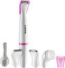 Nova Nls-520 100% Water Proof Sensitive Touch Trimmer For Women Cordless Trimmer(White)