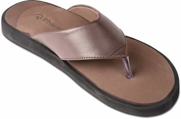 Pharmeasy Diabetic & Orthopedic Slippers -Men Brown- Size Uk-10