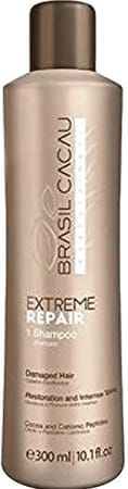 Cadi Veu Brasil Cacau Extreme Repair Shampoo For Damaged Hair ( 300ml)