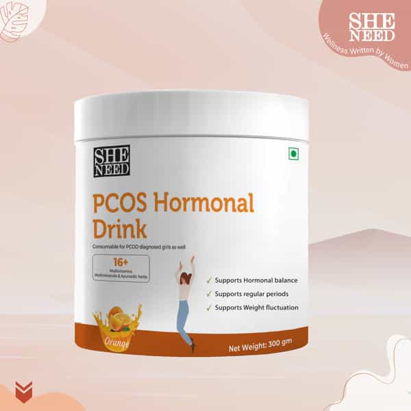 Sheneed Plant-Based Pcos Hormonal Drink For Women With Beet Root Extract | Ashwagandha-300Gm