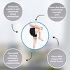 Stergic Iris Knee Support Cap Brace/Sleeves For Knee Support & Pain Relief - Extra Large Size