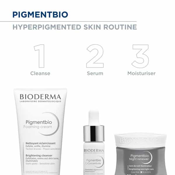 Bioderma Pigmentbio Night Renewer Brightening Overnight Cream For Dark Spots 50Ml