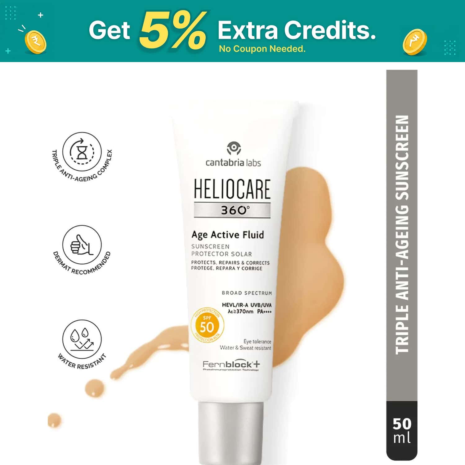 Heliocare 360 Age Active | 50ml