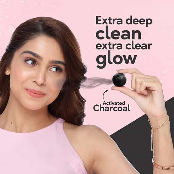 Pond's Pure Detox Pollution Clear With Activated Charcoal Face Wash - 100G