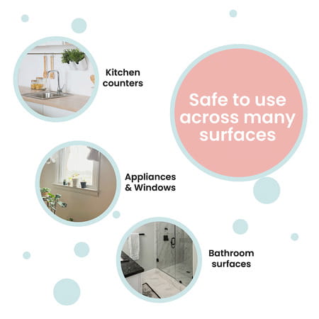 Koparo All Purpose Natural Cleaner Liquid Spray For Bathroom Kitchen And Glass Child Safe 500 Mlx3