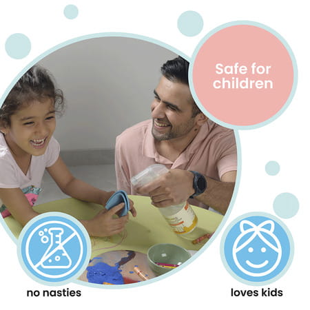 Koparo All Purpose Natural Cleaner Liquid Spray For Bathroom Kitchen And Glass Child Safe 500 Mlx3