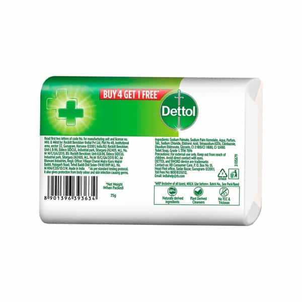 Dettol Original Soap (125Gm - Pack Of 4)