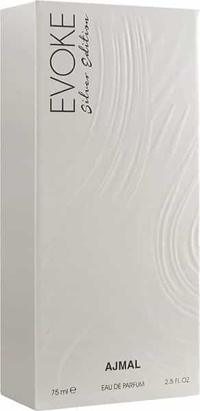 Ajmal Evoke Silver Edition Her Edp 75Ml Citrus Perfume For Women - Made In Dubai