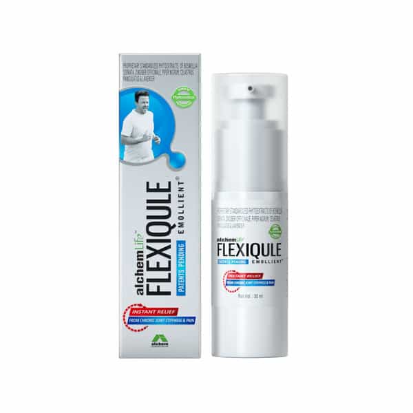 Flexiqule Emollient - Joint Pain Relief Oil/ Emollient - Helpful In Joint Stiffness - 30 Ml