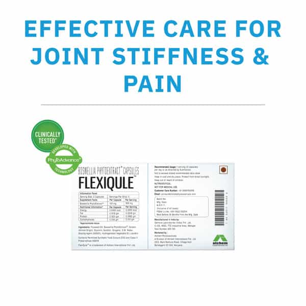 Flexiqule Emollient - Joint Pain Relief Oil/ Emollient - Helpful In Joint Stiffness - 30 Ml