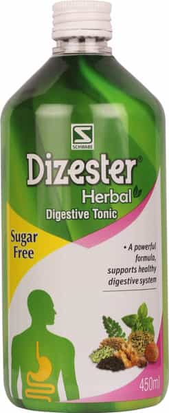 Dr. Willmar Schwabe Dizester Herbal - Digestive Tonic For A Healthy Digestive System - 450Ml