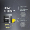Setu Plant-Based Biotin Boost Powder - 150 G (Pack Of 2) | Healthy Hair, Skin & Nails| Lemon Flavour