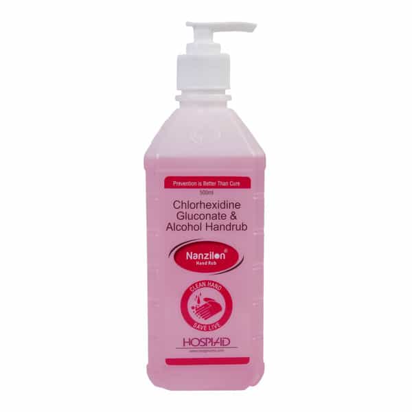 Nanzilon Hand Rub Advance Moisturizing Liquid Hand Sanitizer With 70% Alcohol | Kills 99.99% Germs