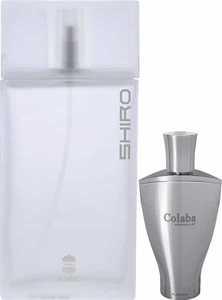 Ajmal Shiro Edp 90Ml Perfume For Men And Colaba Mukhallat Cp Attar 14Ml For Unisex