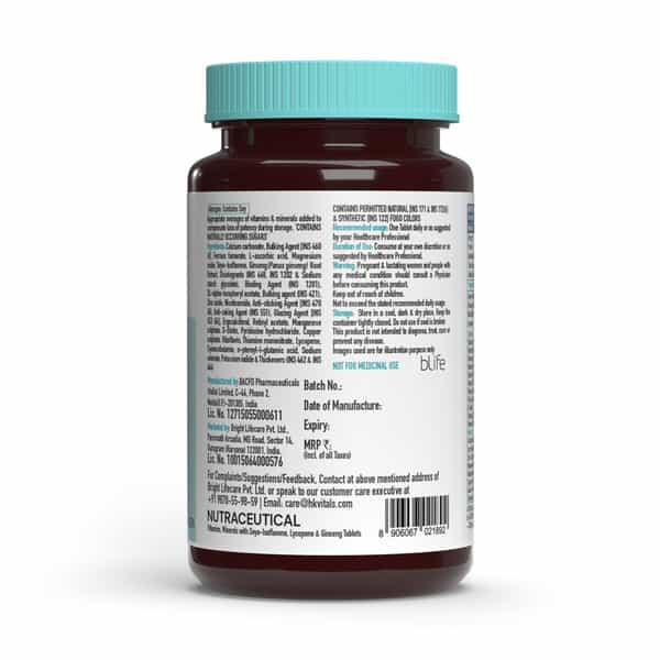 Hk Vitals Multivitamin & Multivitamin For Women Combo | 60 Multivitamin Tablets Each