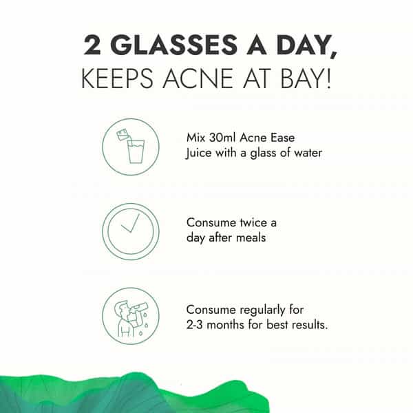 Kapiva Acne Ease Juice 1L - Ayurvedic Juice For Acne Control | 4 Ayurvedic Herbs