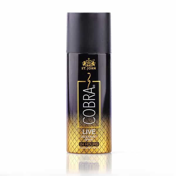 St.john Cobra Live Limited Edition Body Spray Deodorant For Men 150Ml